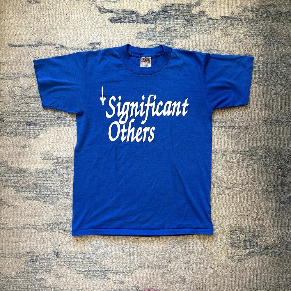 1980s Vintage Significant Others Tee Vtg 80s Sz Large